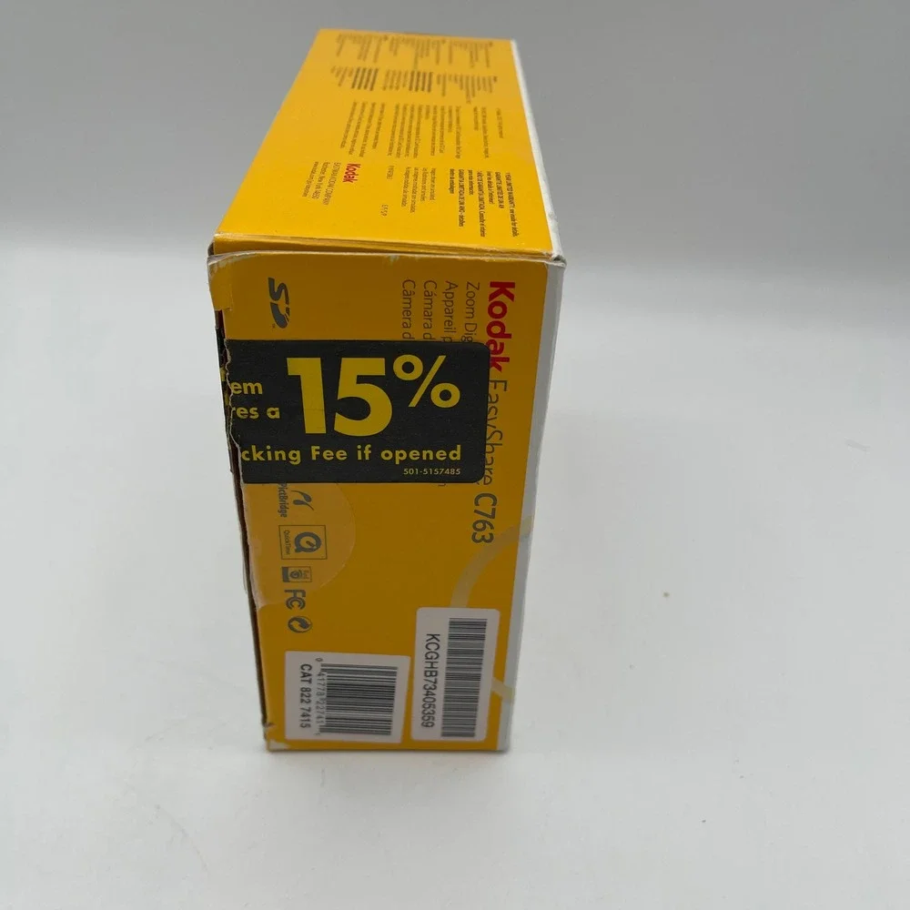 Kodak EasyShare C763 7.1MP Digital Camera 3x Optical Zoom Copper Red Boxed